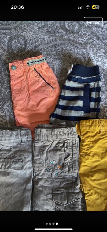 Lot de pantalon