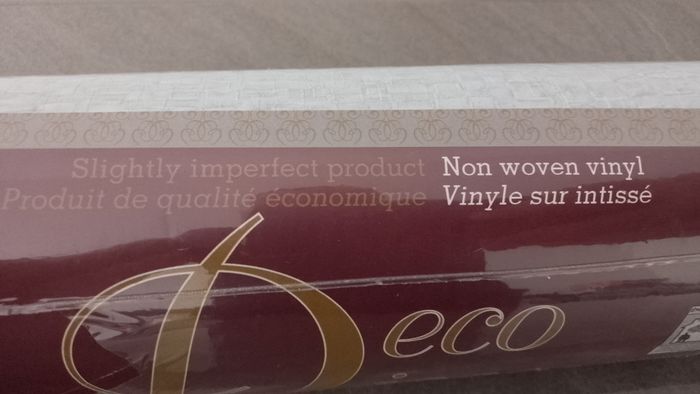 Un Rouleau de Papier peint vinyle Turquoise