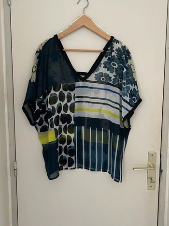 Blouse MC voile Captain tortue