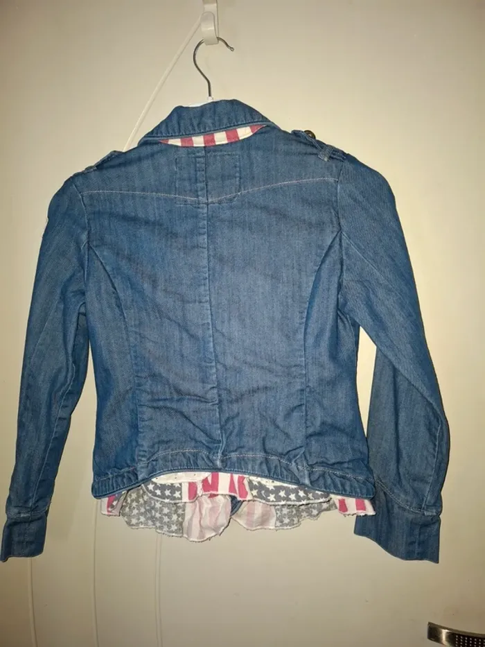 Veste en jean US IKKS 10 ans - photo numéro 7