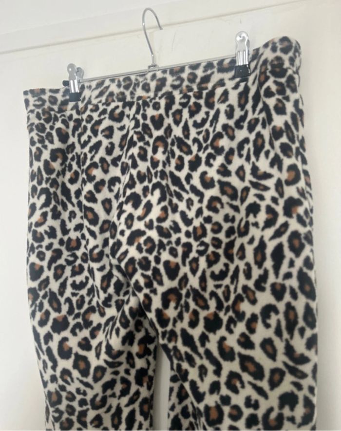 Pantalon polaire H&M taille S leopard - photo numéro 6