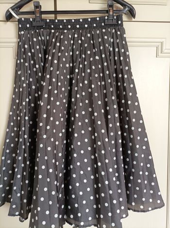 Jupe plissée soleil.