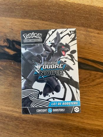 Bundle Foudre Noire 10.5 Pokémon Scellé Neuf FR