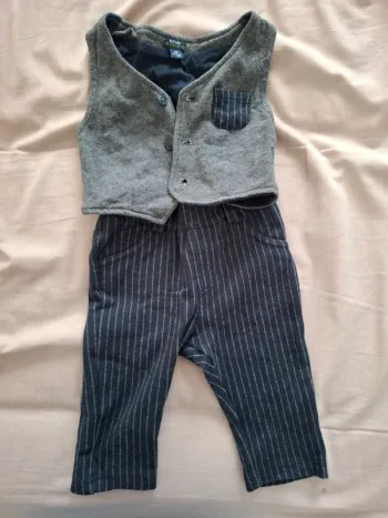 Ensemble costume bébé 6 mois