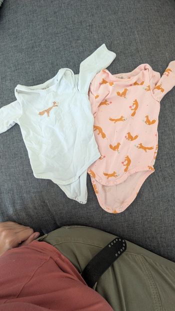 Lot body 3 mois tape à l œil