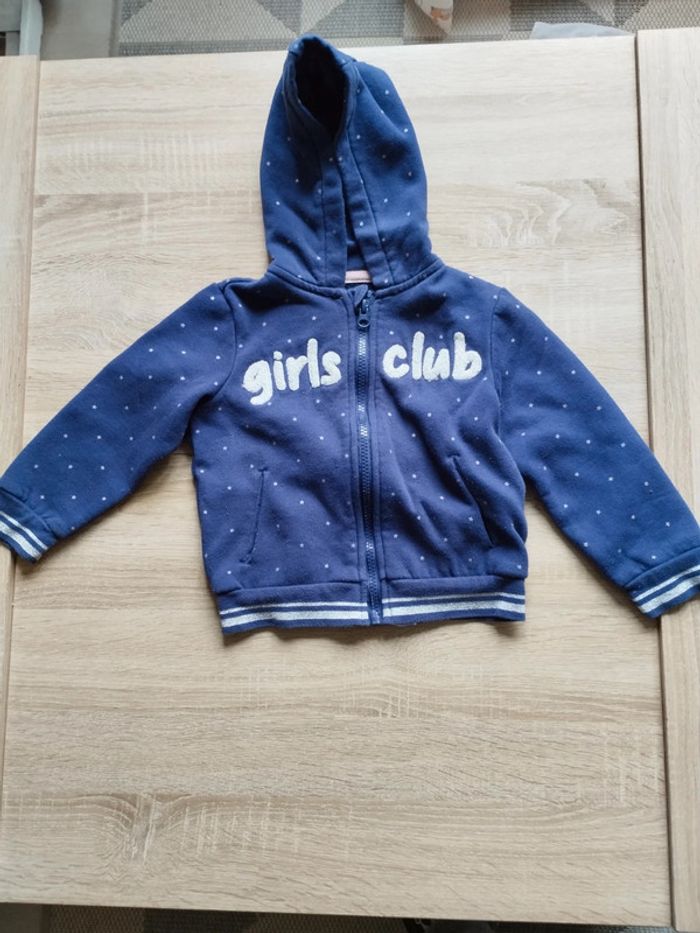 Gilet bleu 5ans