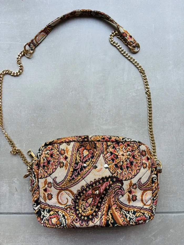 Magnifique sac automnal motifs bandana Collection IRL neuf - photo numéro 2