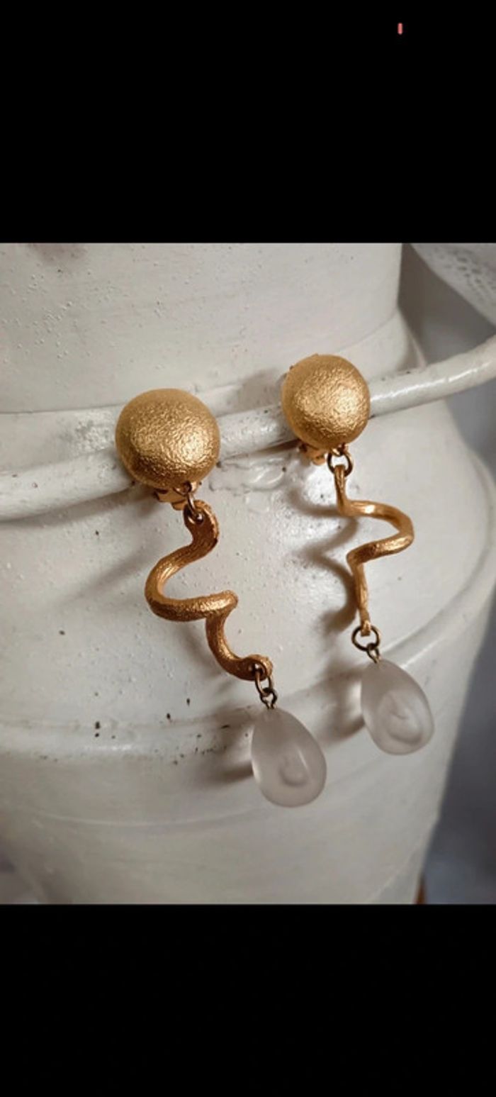Cécile & Jeanne | Boucles d'oreilles créateur - photo numéro 3