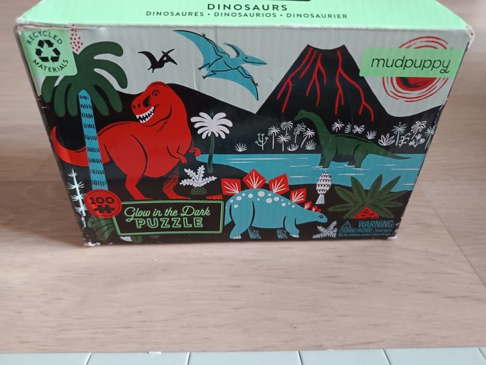 Puzzle phosphorescent dinosaures - photo numéro 3