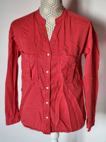 Chemise rouge