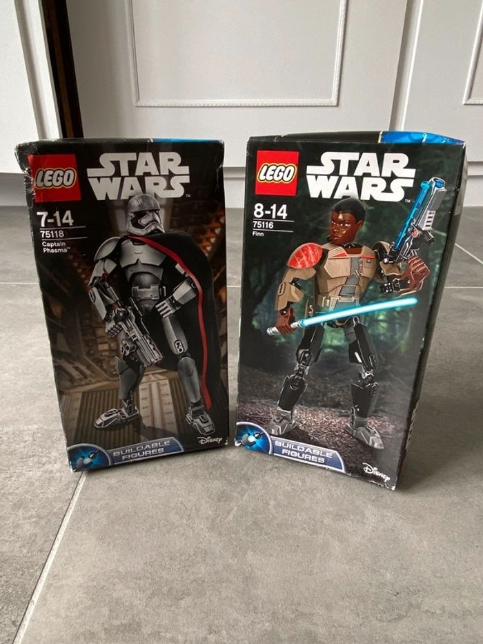 Lot Lego Star Wars "Captain Phasma" et "Finn" 75116, 75118 NEUF ! - photo numéro 2