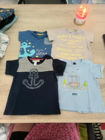 Lot tee-shirt garçon