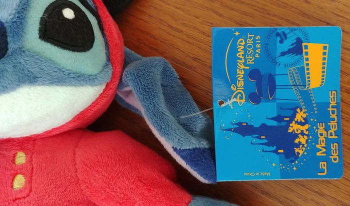 peluche Stitch petit diable - fourche - photo numéro 7