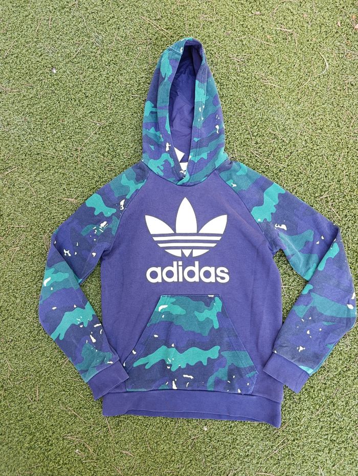 Sweat-shirt à capuche garçon 10- 12 ans - photo numéro 8