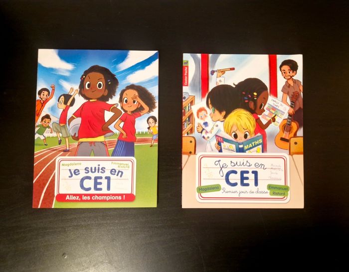 Lot de 2 livres - Je suis en CE1