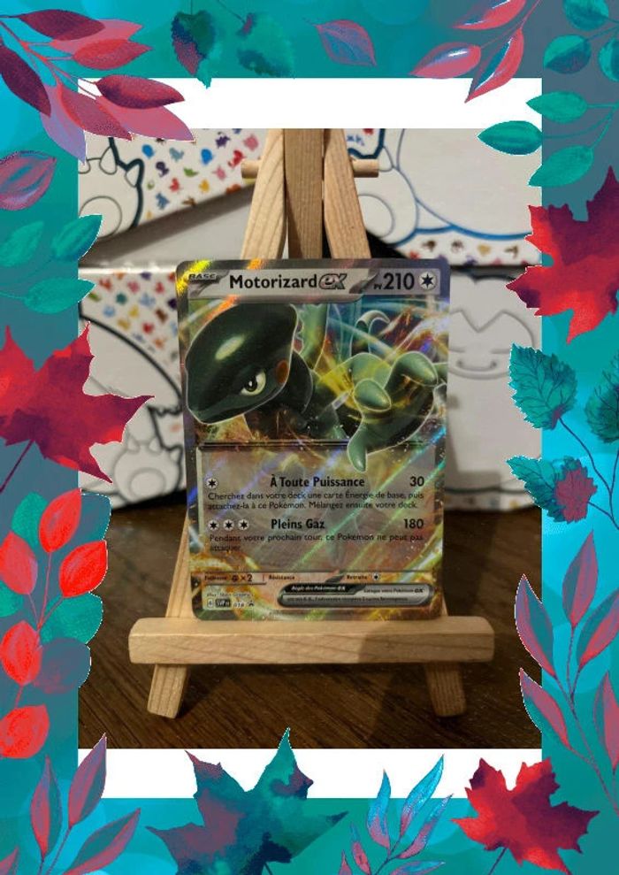 Carte Pokémon motorizard ex promo svp 018