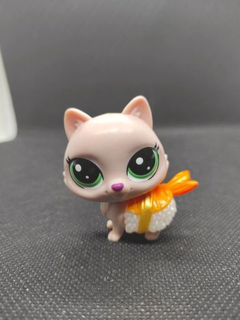 Little Petshop LPS chat cat sushi bling bag hungry pets #geektradelpschat