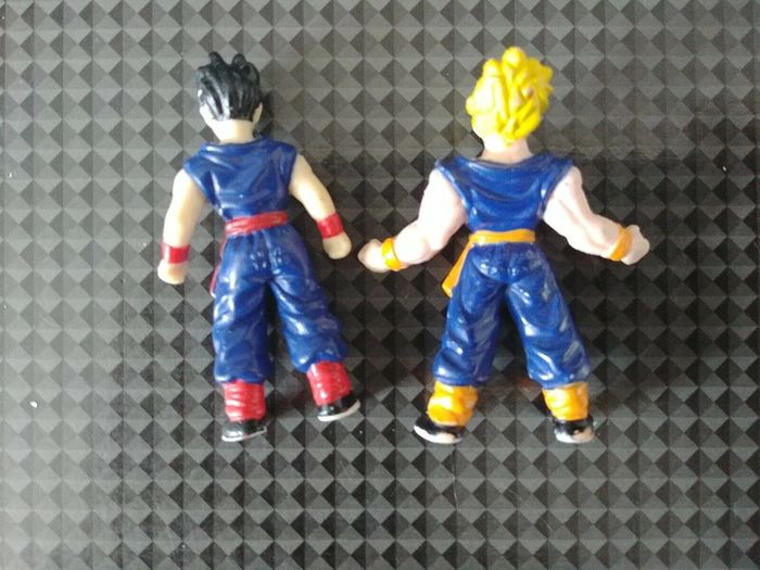Lot 2 Figurines Dragon Ball Z Gohan Bandai Toys BS STA figure AB set rare - photo numéro 2