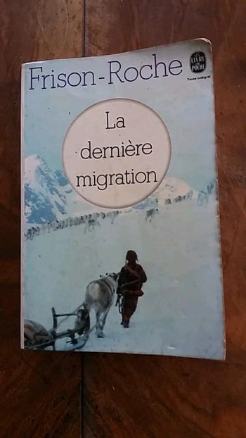 Livre adulte la dernière migration