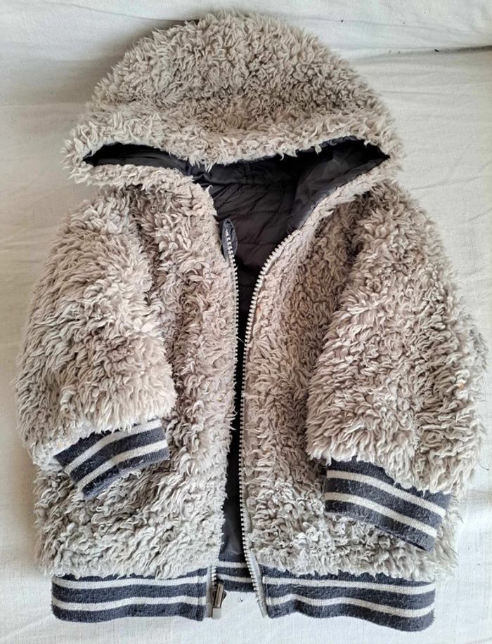 Parka bébé réversible mixte, Vert Baudet 18 mois - photo numéro 5