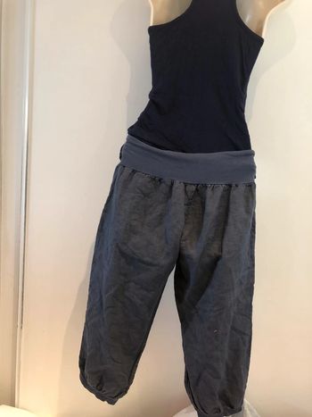 Pantacourt lin Taille S