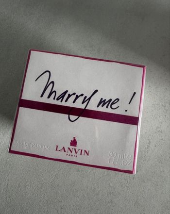 Marry me! Lanvin