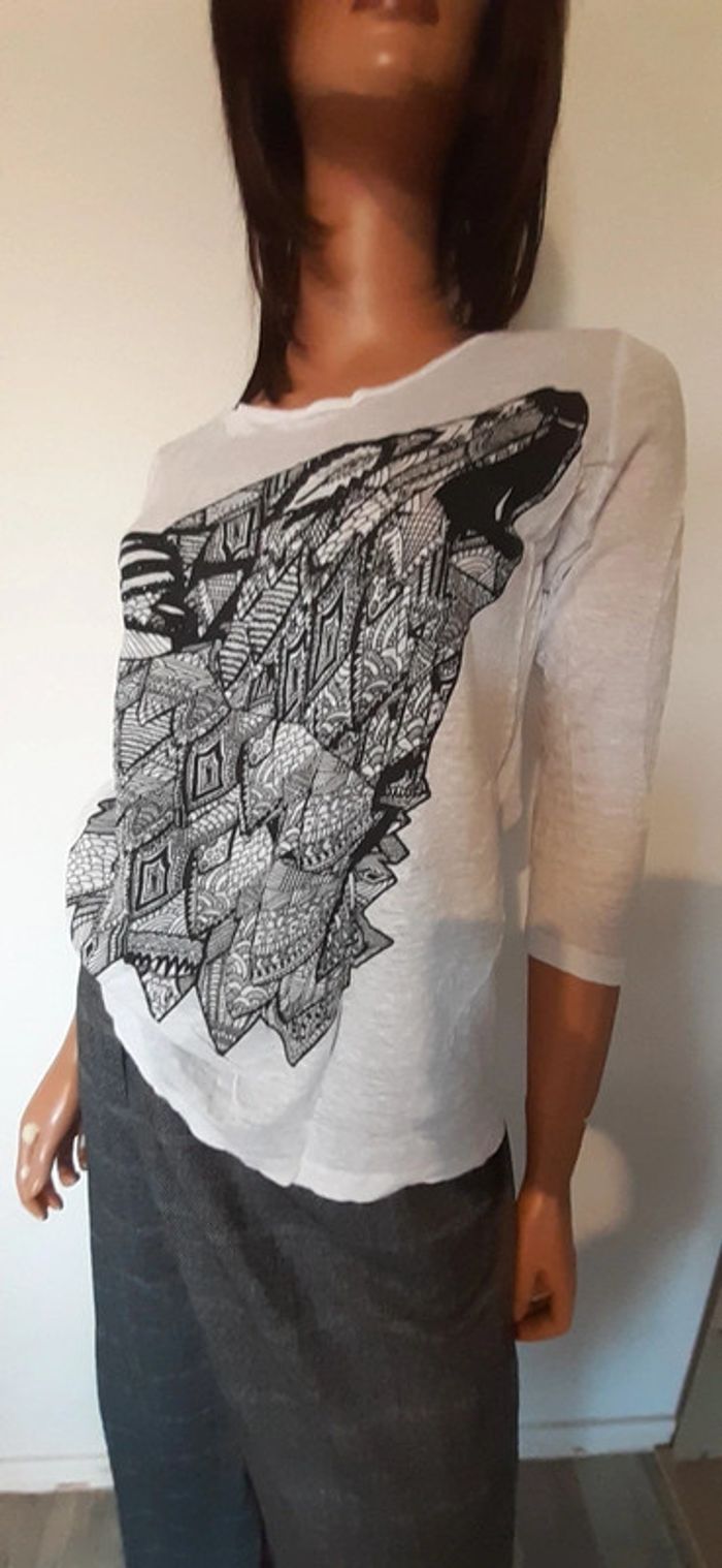 Haut manches 3/4 etam 42 xl