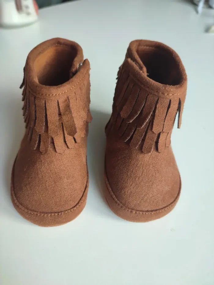 Bottines à franges