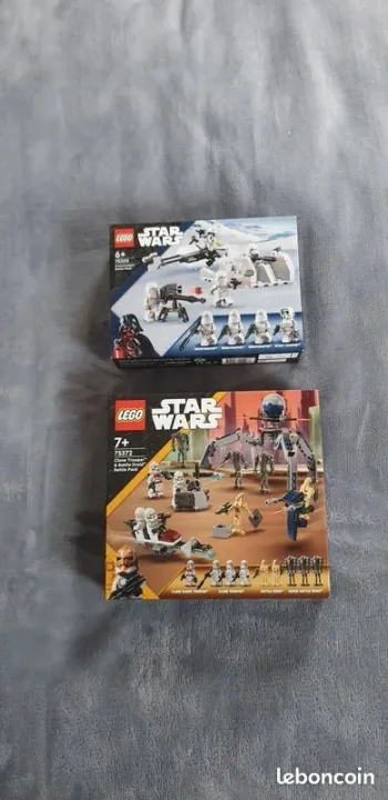 2 coffret StarWars : Pack 75320 et Pack 75372