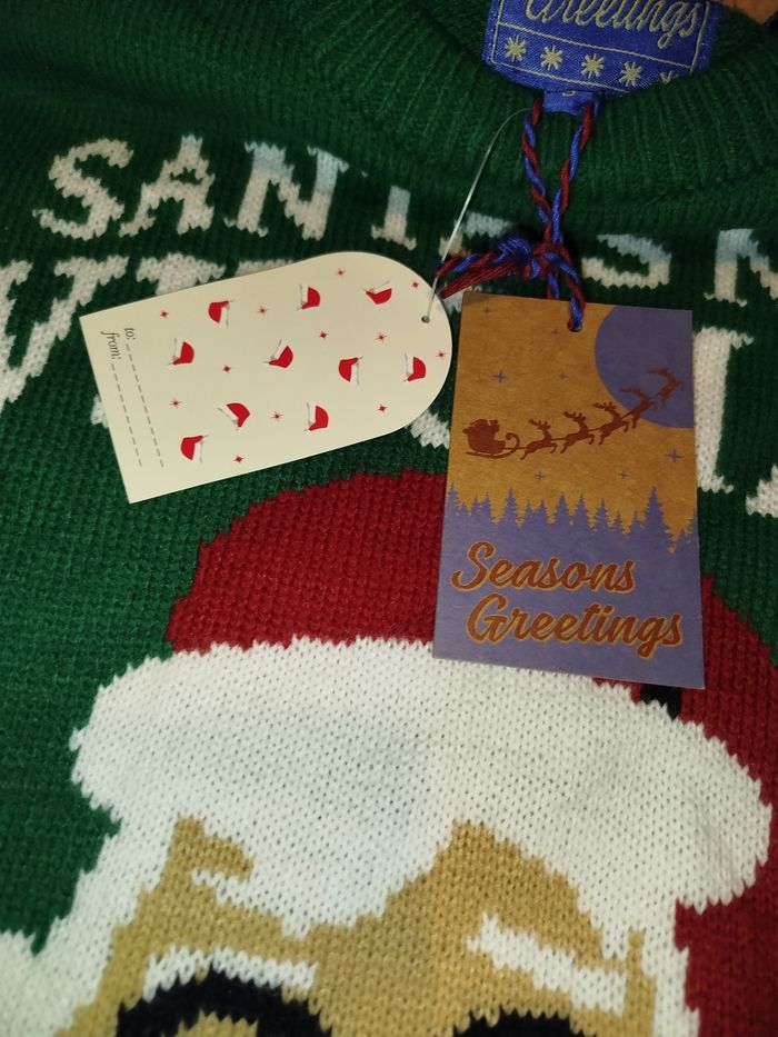 🕶️ Pull de Noël “Santa’s No.1 Wingman”  T.S - photo numéro 6