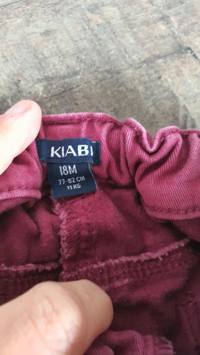 Pantalon kiabi 18 mois en très bon état - photo numéro 2