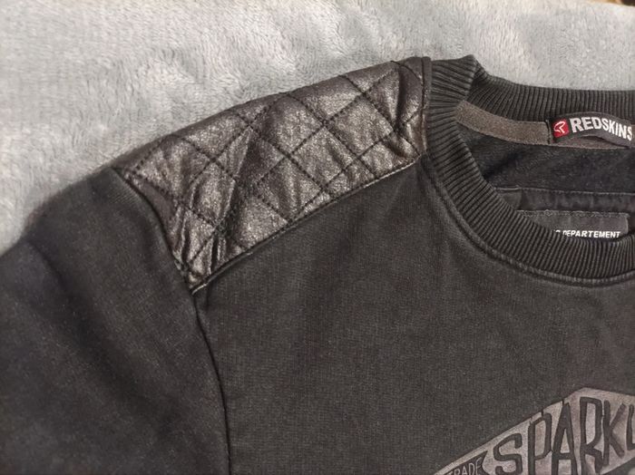 Sweat Redskins noir taille S - photo numéro 2