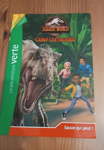 Livre Jurassic World "Sauve qui peut"