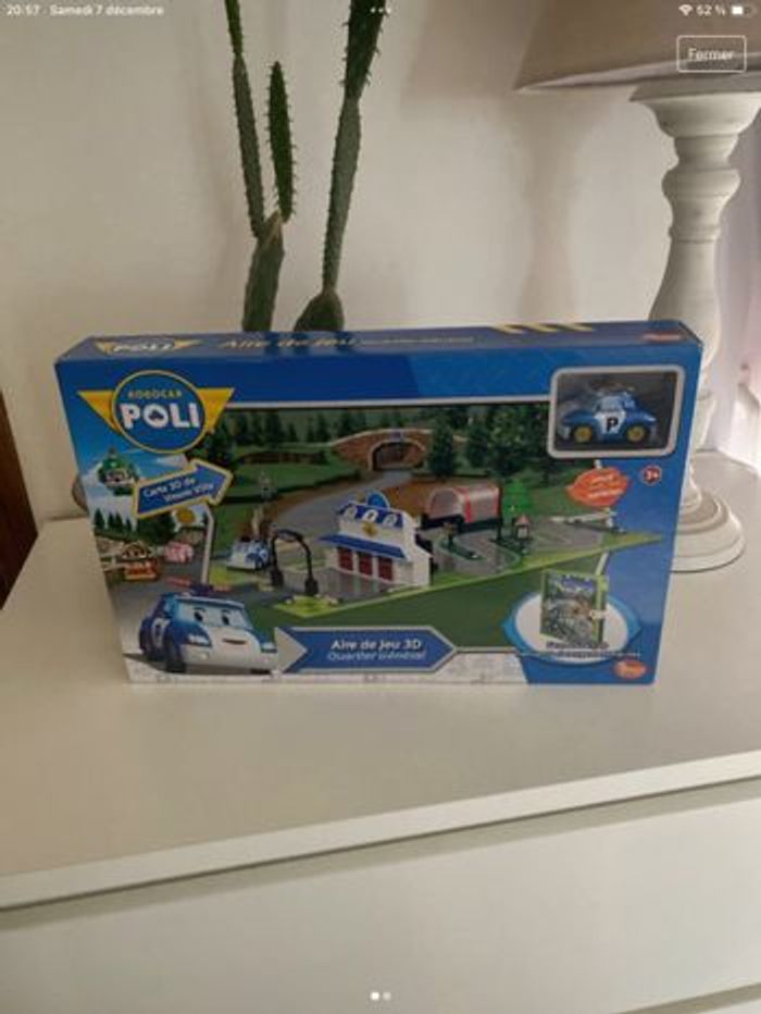 Robocar poli air de jeu 3D