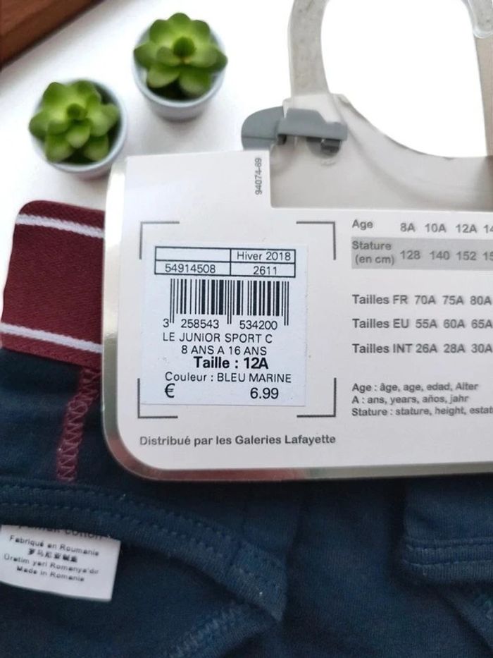 Lot de 2 slips Galeries Lafayette 12 ans - photo numéro 7