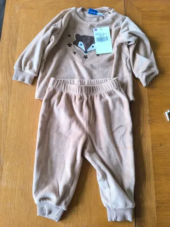 307832 ensemble pull + jogging garçon 6 mois lupilu