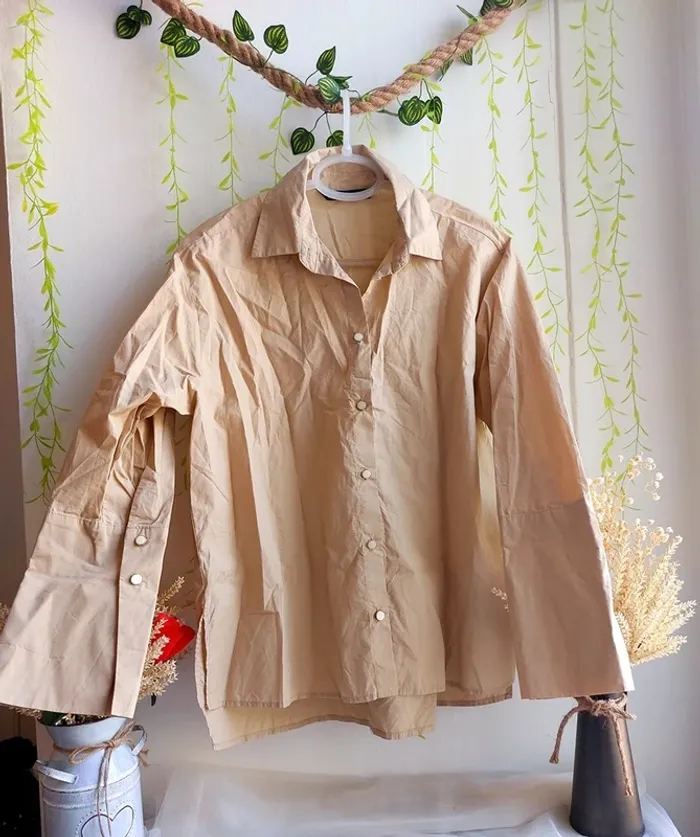 Chemise Zara – M – Crème – État : Excellent