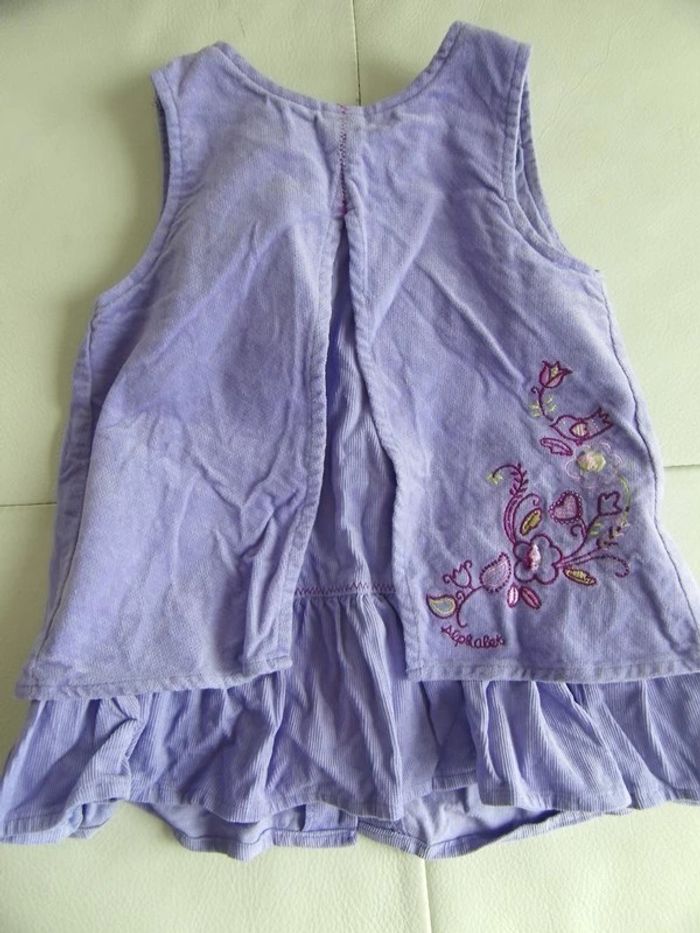 Robe Alphabet lilas neuve 12 mois / 1 an - photo numéro 5