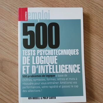 Livre tests psychotechniques
