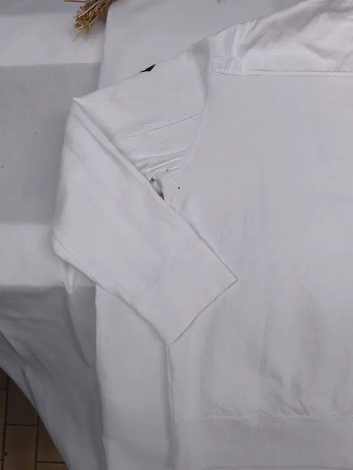 Veste pull épaisse Ralph Lauren homme taille L blanche épaisse excellent état - photo numéro 13