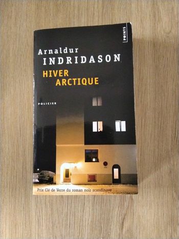 Livre d' Arnaldur Indridason - hiver arctique