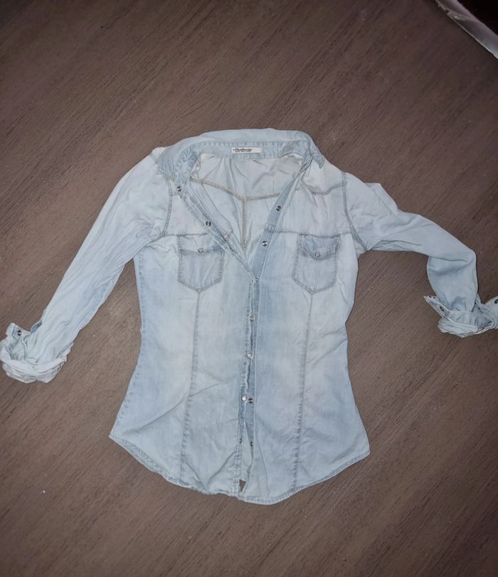 Chemise jeans