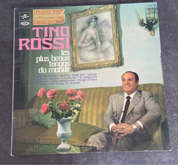 Vinyle 33 tours Les plus beaux tangos du monde Tino Rossi