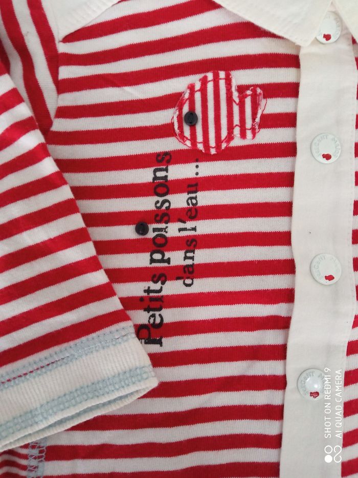 Chemise en Jersey de coton Sergent Major 6 mois - photo numéro 3