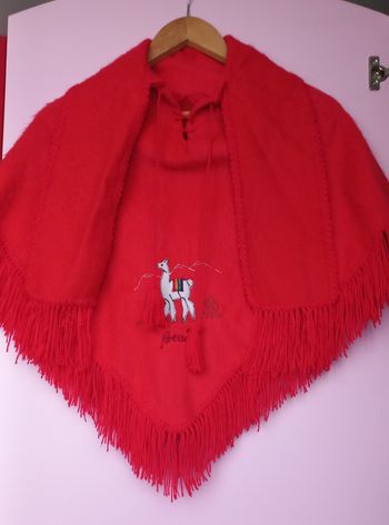 Poncho péruvien enfant