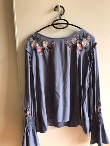 blouse à fleur