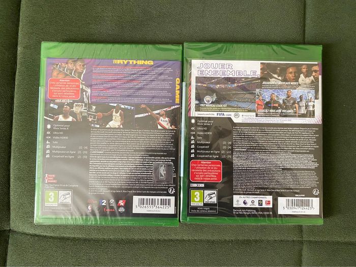 FIFA 21 & NBA 2k21 (Xbox Série X) - photo numéro 2