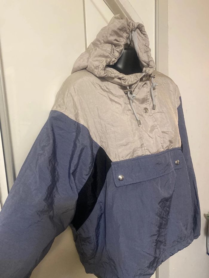 Veste over size / coupe vent oversize over rétro.taille M - photo numéro 4