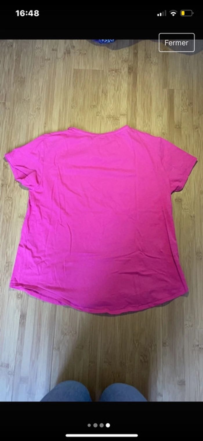 T shirt rose - photo numéro 3