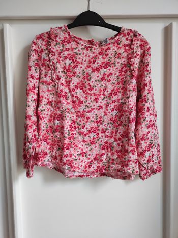 Blouse fleurie